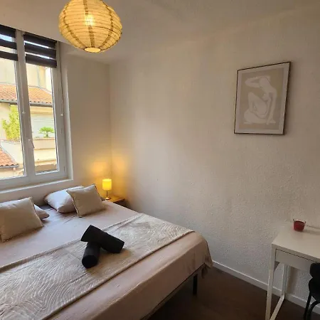 La Rose Toulousaine - Fully Equipped 2-bedroom 3person - Center *